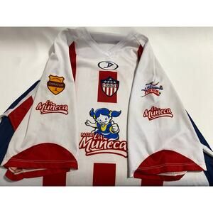 Vintage Athletico Junior Columbia Sz XL Jersey Pasta La Muneca Promo Rare